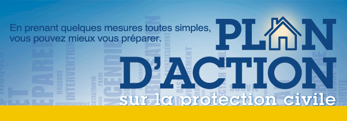 Plan d'action sur la protection civile